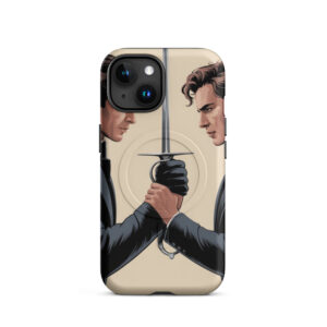 Dramatic Duel between Two Men MagSafe® tough case for iPhone®