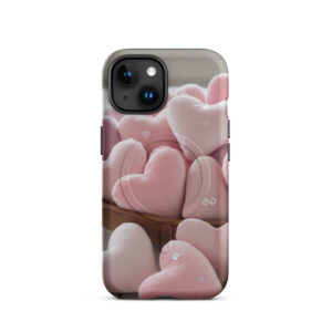 Pastel hearts MagSafe® tough case for iPhone®